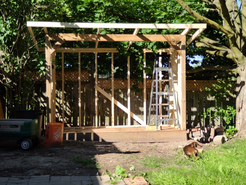 Rafter Frame On